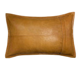 Genuine Leather Rectangle Pillow Cover 27 SkinOutfit